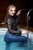 wetlook girl swims takes shower fully clothed wet hair wetfoto