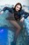 wetfoto wetlook girl photos get wet swims clothed water pool pantyhose jacket hair
