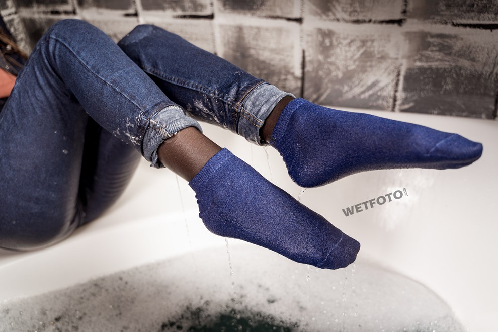 jeans wetlook wetfoto